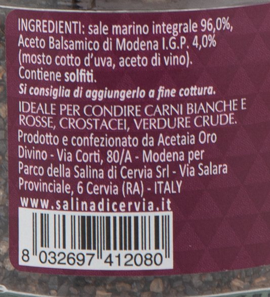 Sale Dolce di Cervia all'Aceto Balsamico di Modena IGP "Salina di Cervia" – Luna Nuova Tartufi (2)
