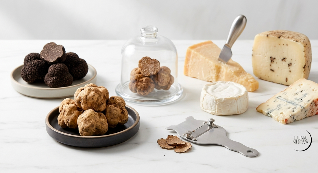 Abbinamento tra tartufo e formaggi italiani: guida alle varietà e ai migliori accostamenti