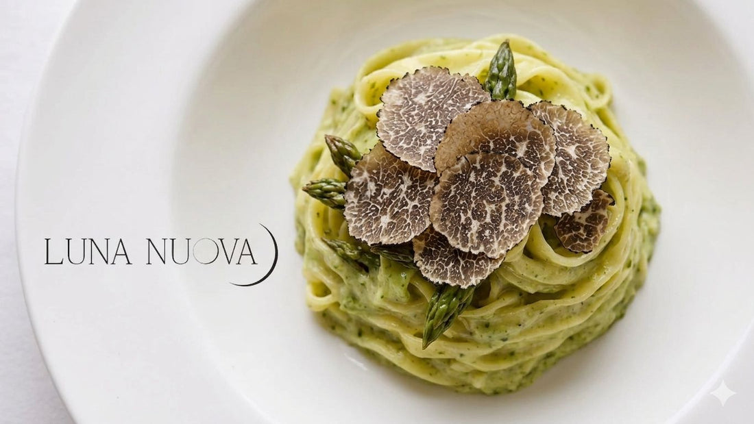 Tagliatelle con asparagi e tartufo bianchetto: ricetta primaverile