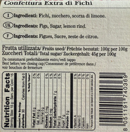 Confettura Extra "Morello" 225g senza Pectina