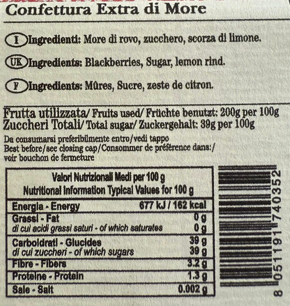 Confettura Extra "Morello" 225g senza Pectina