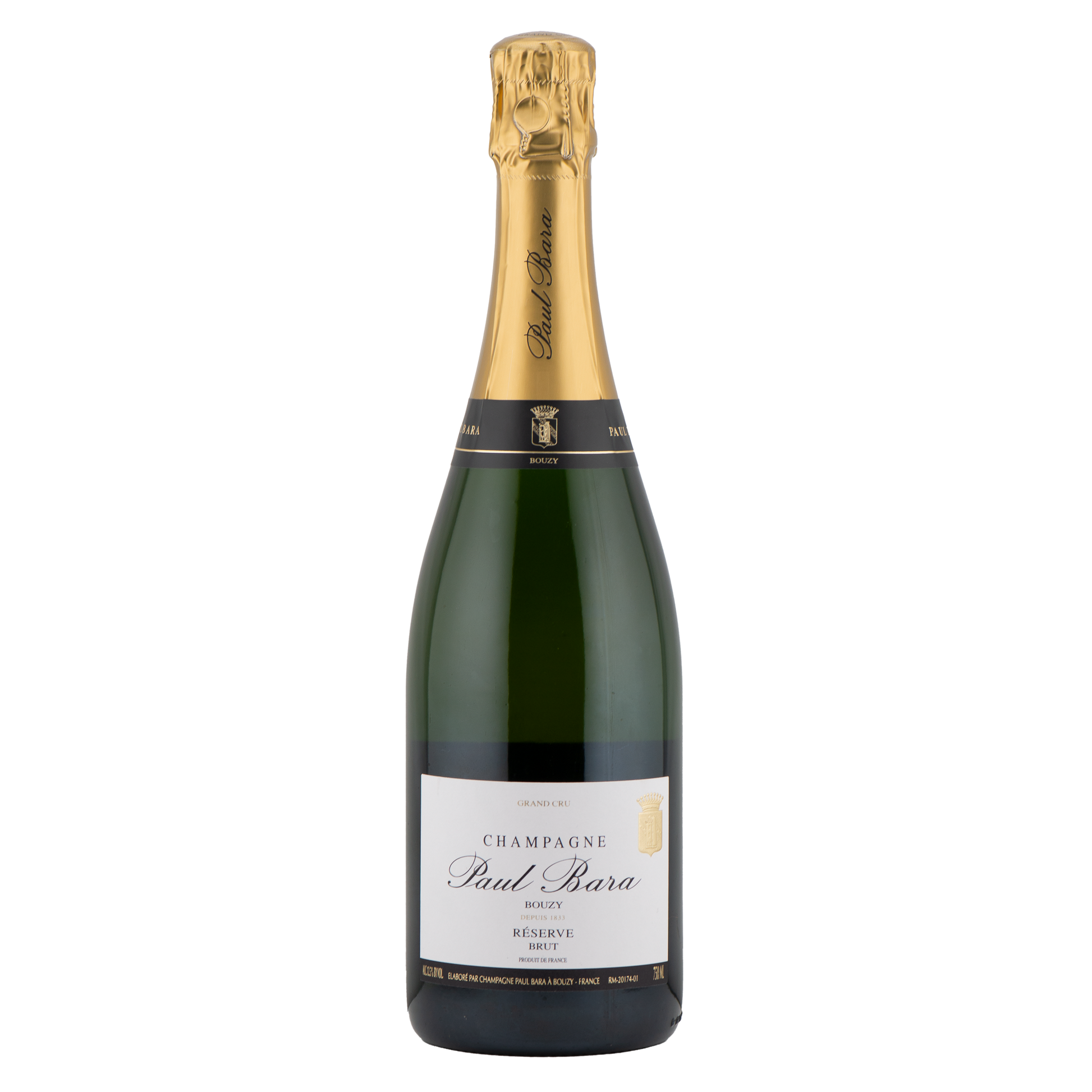 Champagne Bouzy Brut Réserve bottiglia – Luna Nuova Tartufi