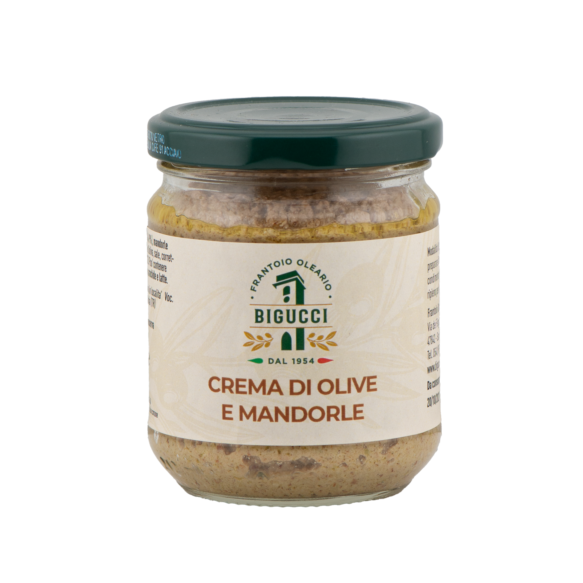 Crema di Olive e Mandorle vasetto – Luna Nuova Tartufi