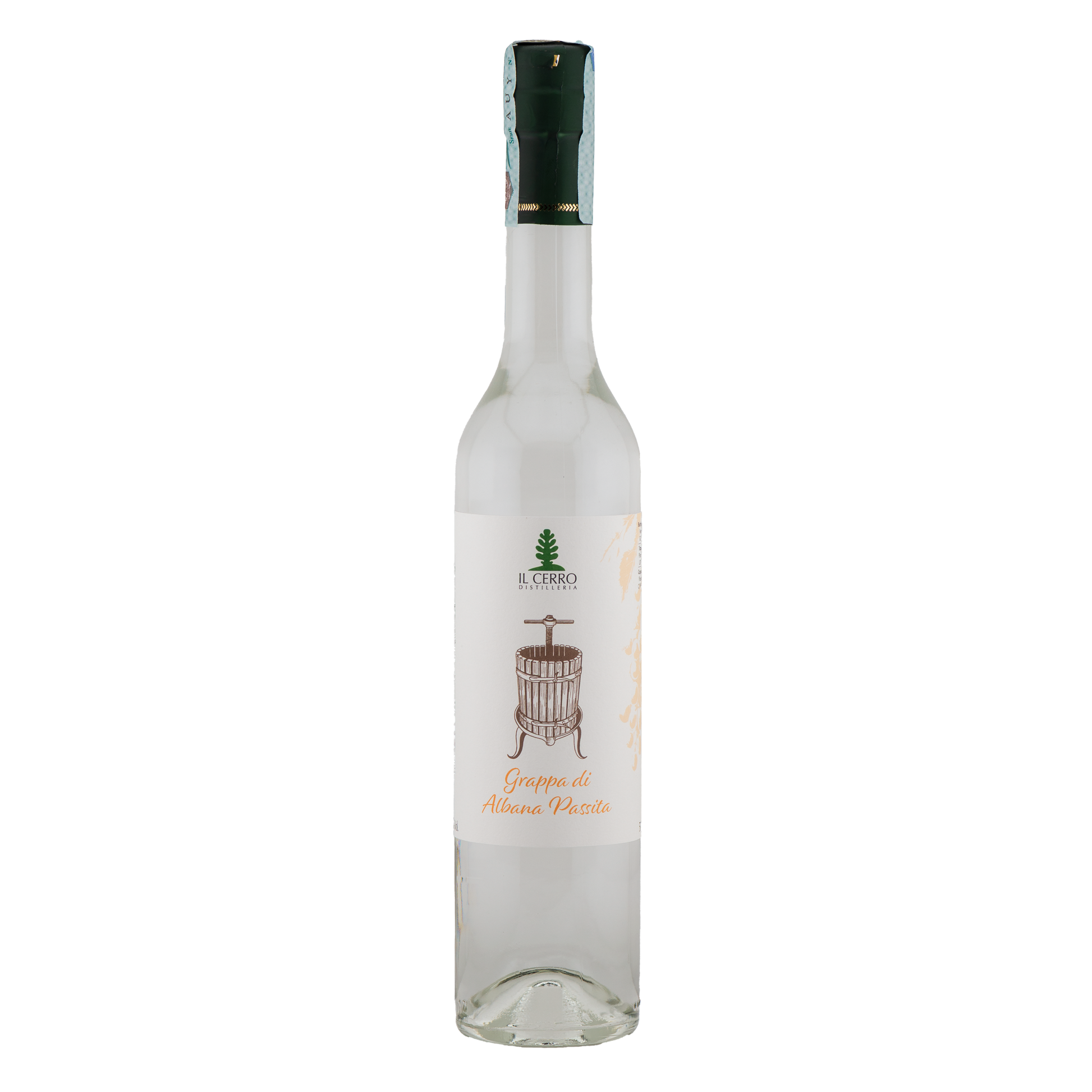 Grappa di Albana Passita bottiglia – Luna Nuova Tartufi