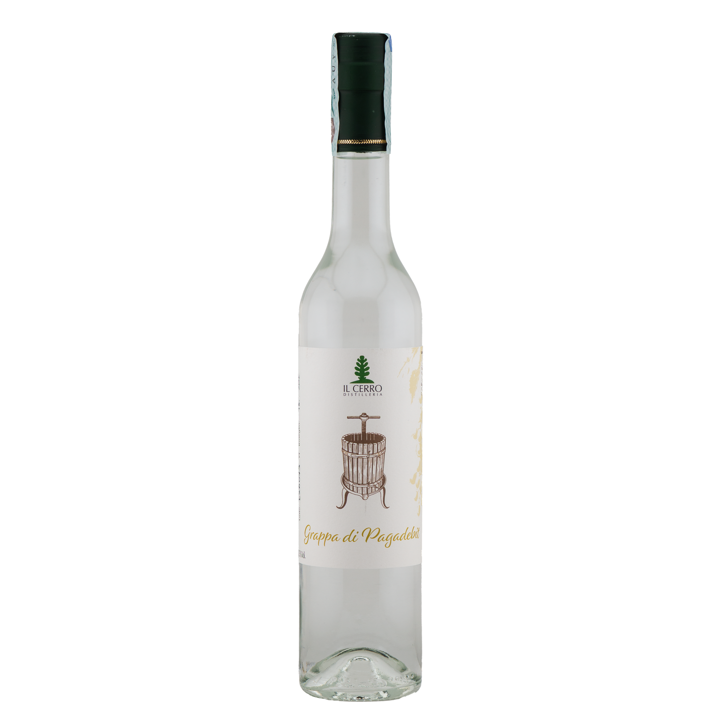 Grappa di Pagadebit bottiglia – Luna Nuova Tartufi