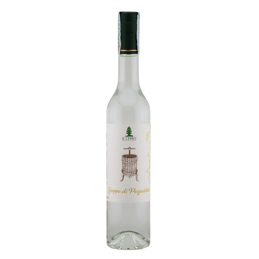 Grappa di Pagadebit bottiglia – Luna Nuova Tartufi