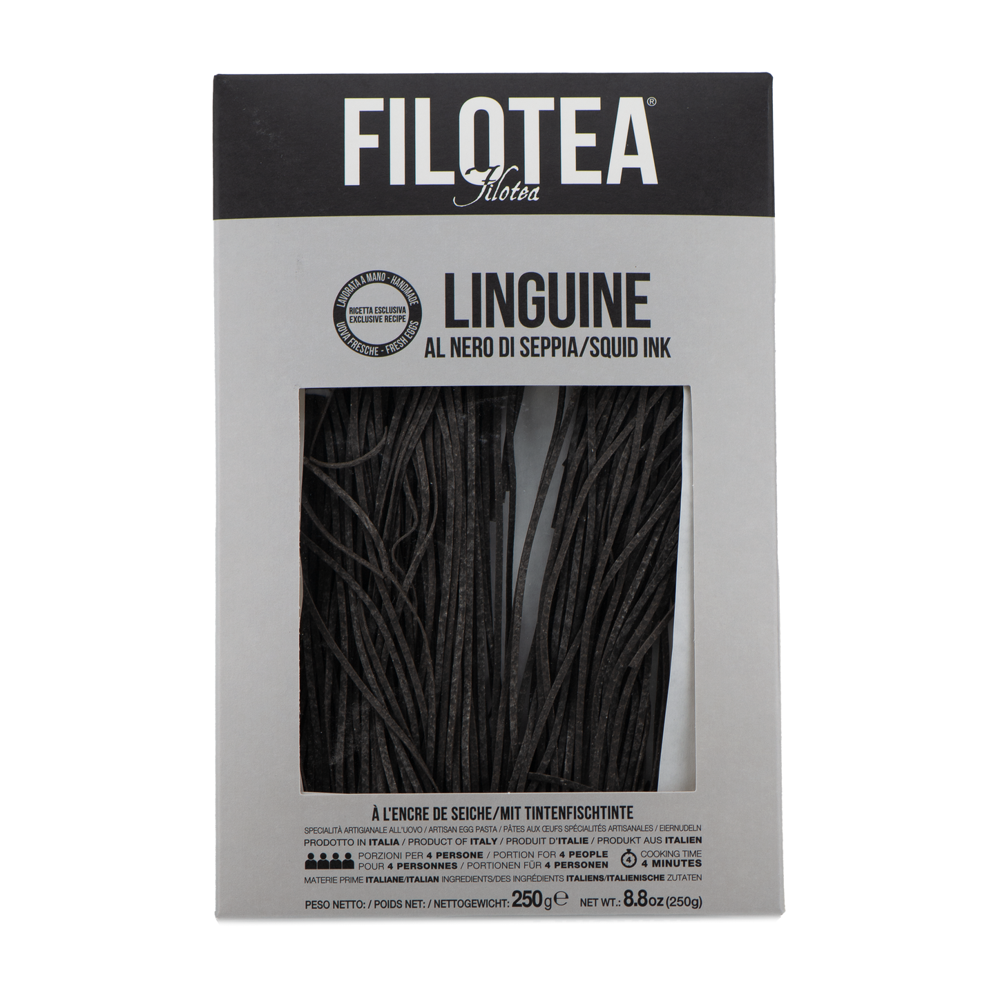 Linguine al Nero di Seppia "Filotea" – Luna Nuova Tartufi (2)