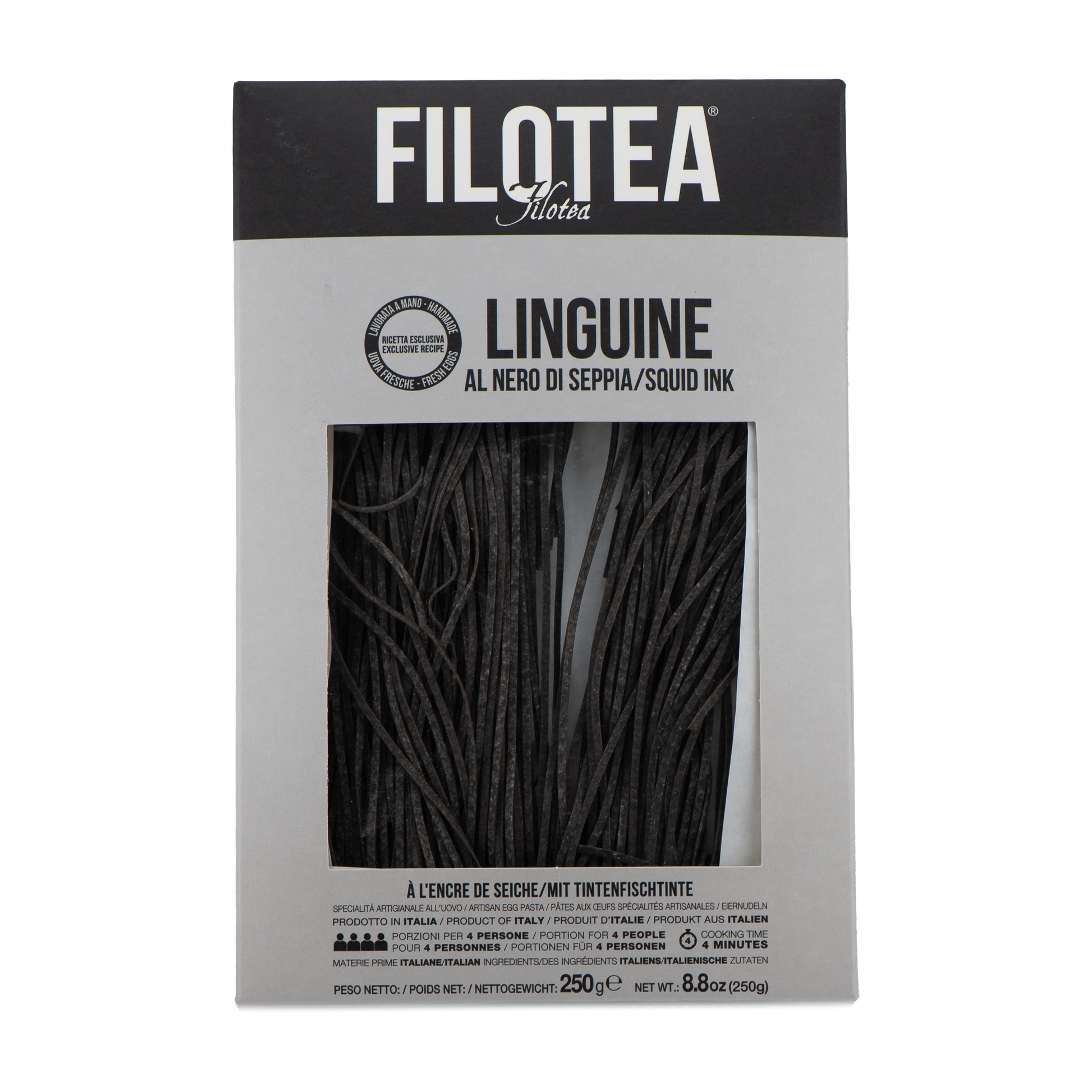 Linguine al Nero di Seppia "Filotea" – Luna Nuova Tartufi (2)