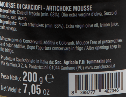 Mousse di Carciofi "Cioffi' - Corte Luceoli" – Luna Nuova Tartufi (2)