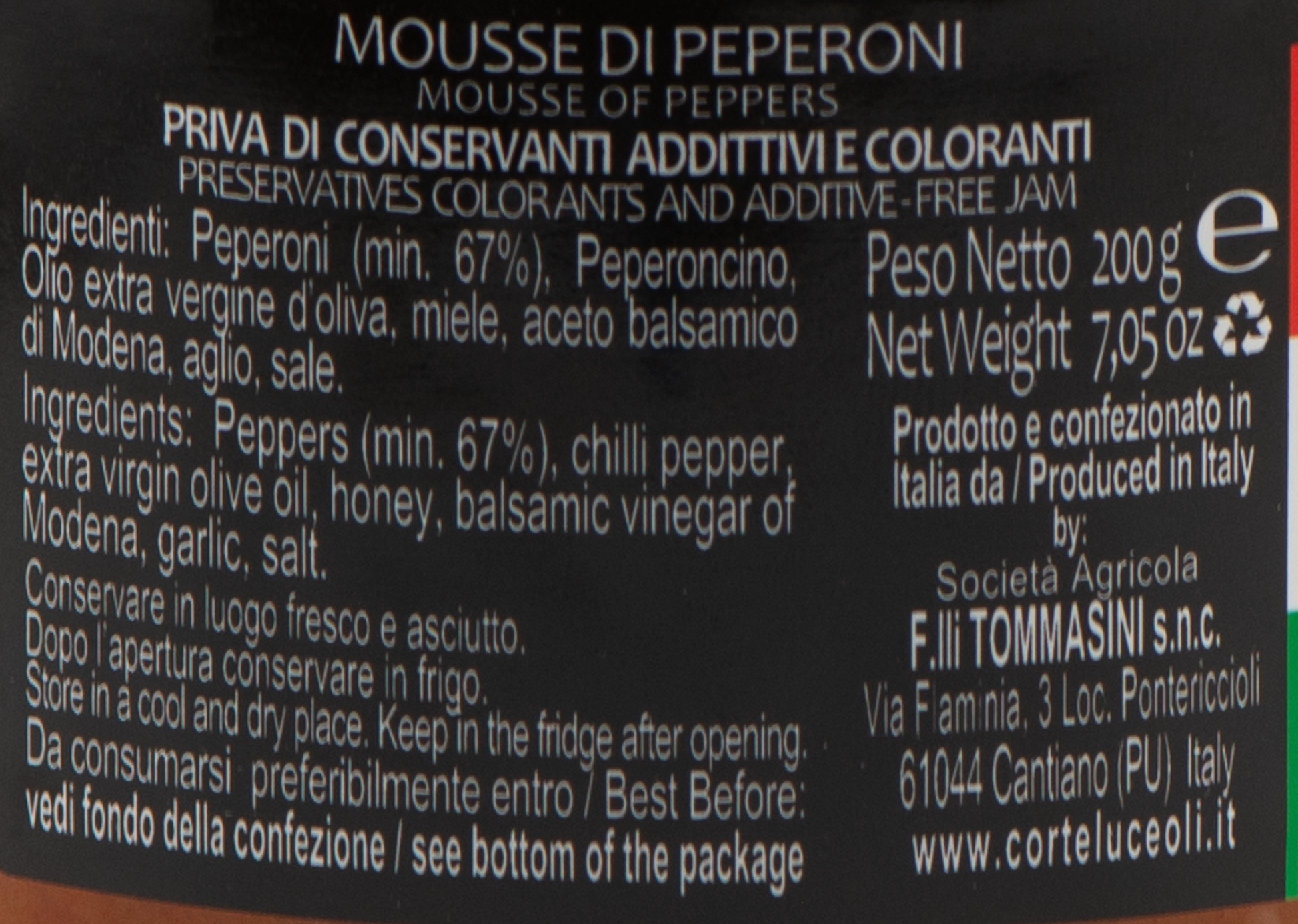 Mousse di Peperoni Gialli e Rossi "Pè Pè - Corte Luceoli" – Luna Nuova Tartufi (2)