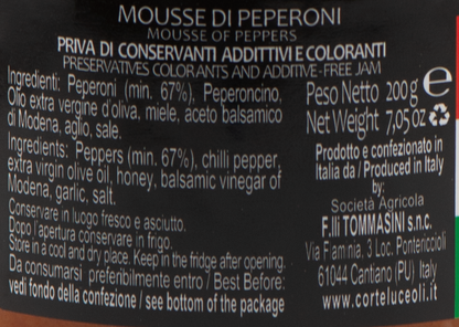 Mousse di Peperoni Gialli e Rossi "Pè Pè - Corte Luceoli" – Luna Nuova Tartufi (2)