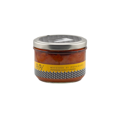 Mousse di Peperoni Gialli e Rossi "Pè Pè - Corte Luceoli" – Luna Nuova Tartufi