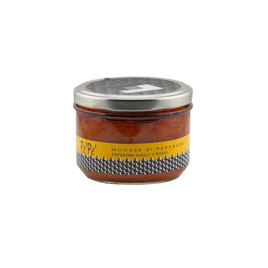 Mousse di Peperoni Gialli e Rossi "Pè Pè - Corte Luceoli" – Luna Nuova Tartufi