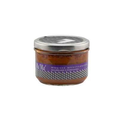 Mousse Mediterranea di Melanzane e Pomodoro "Ma'Ma' - Corte Luceoli" – Luna Nuova Tartufi