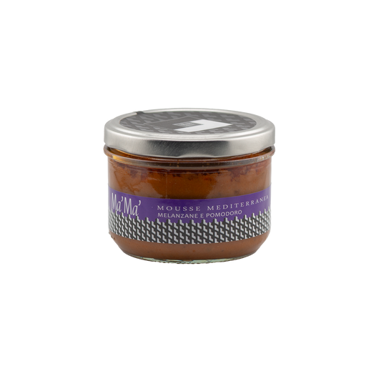 Mousse Mediterranea di Melanzane e Pomodoro "Ma'Ma' - Corte Luceoli" – Luna Nuova Tartufi