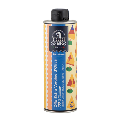 Olio Extra Vergine d'Oliva Drè Maréna latta vista 3 – Luna Nuova Tartufi