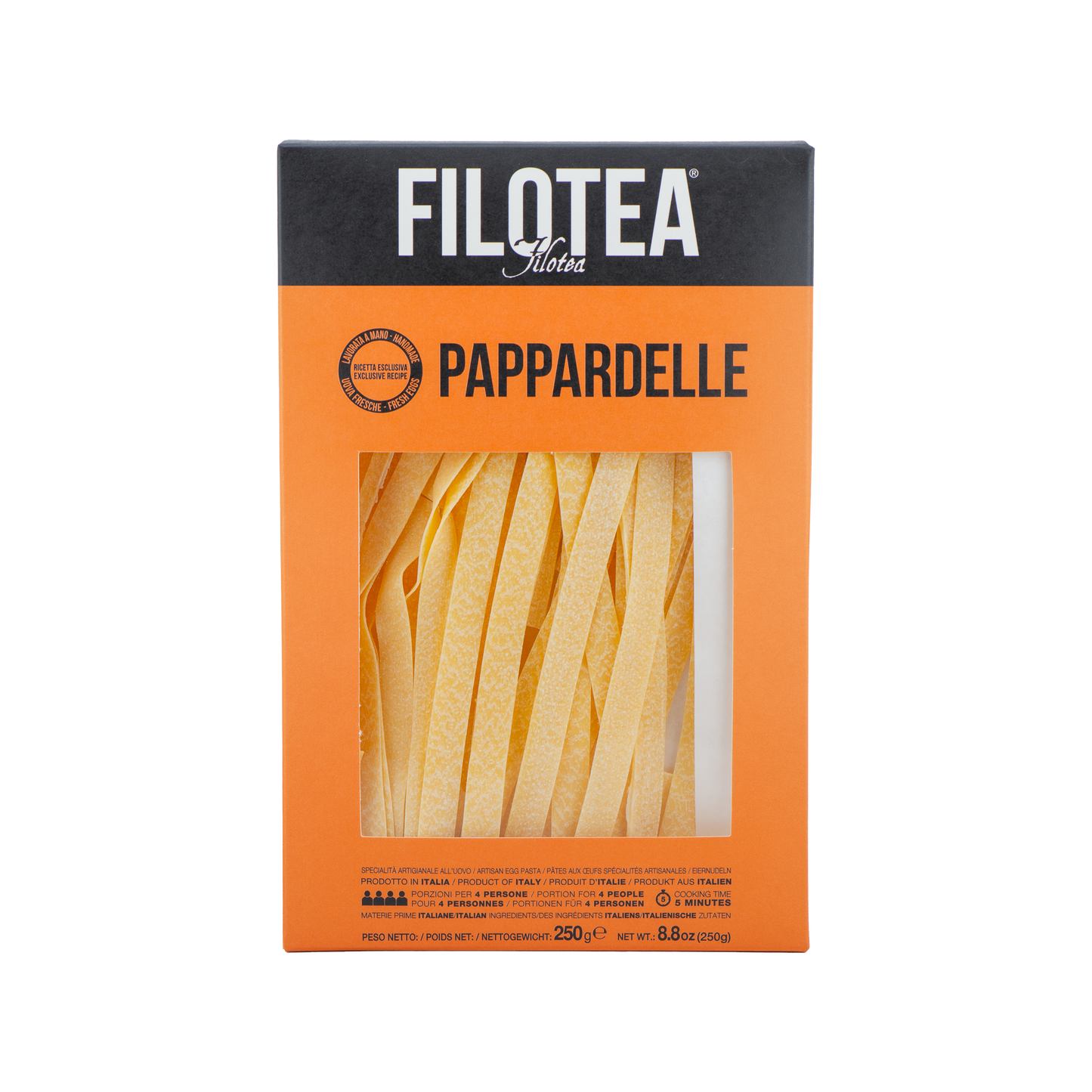 Pappardelle all'Uovo Ricetta Esclusiva "Filotea" – Luna Nuova Tartufi (2)