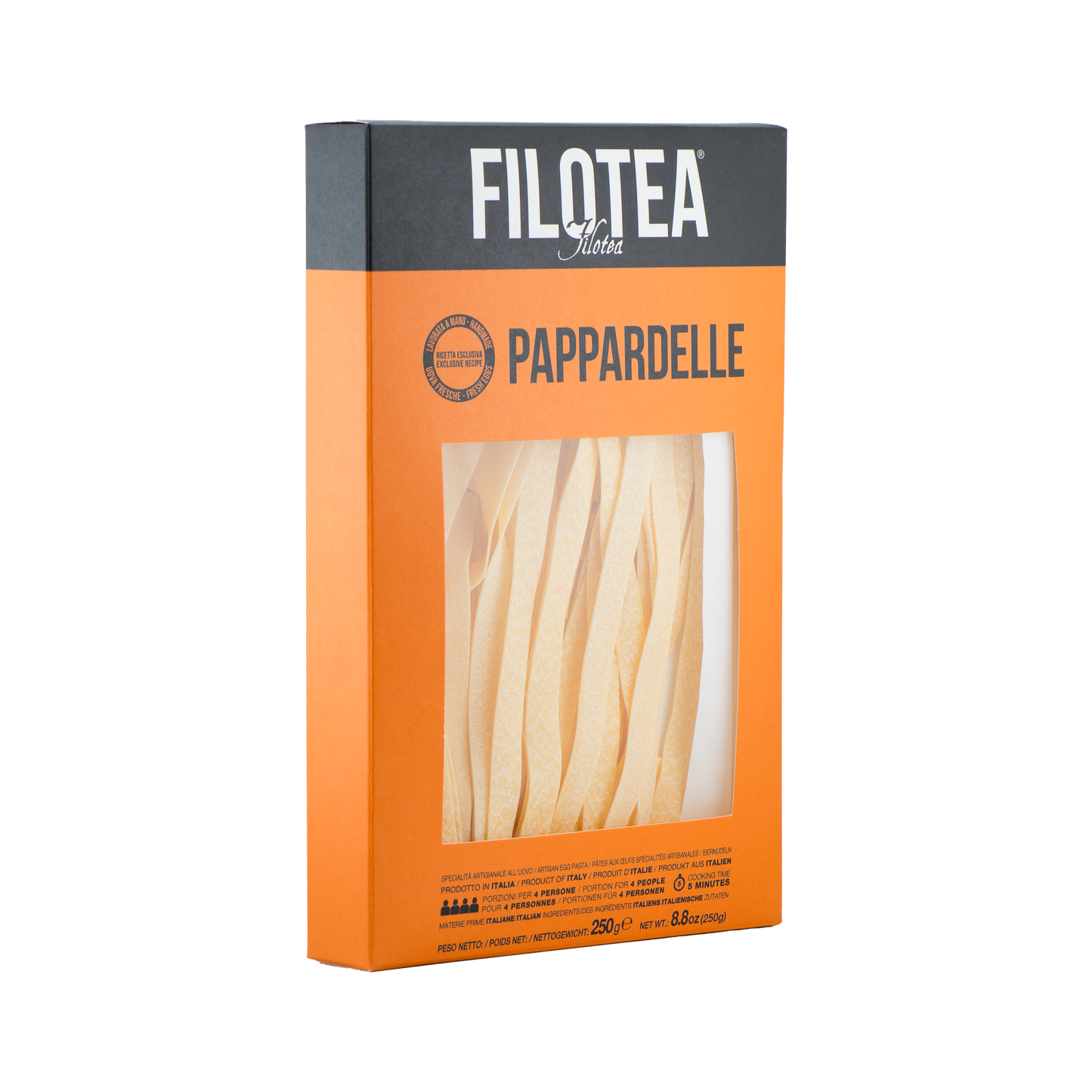 Pappardelle all'Uovo Ricetta Esclusiva "Filotea" – Luna Nuova Tartufi