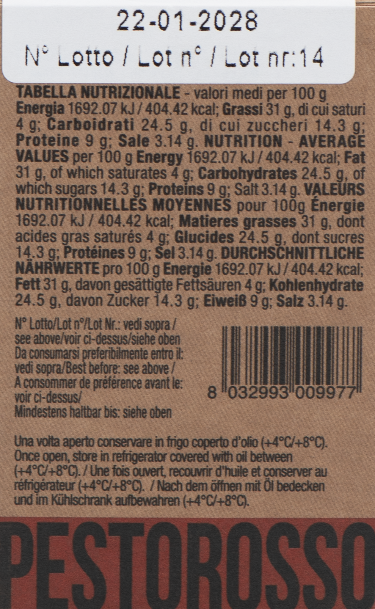 Pesto Rosso ai Pomodori Secchi "Filotea" – Luna Nuova Tartufi (2)