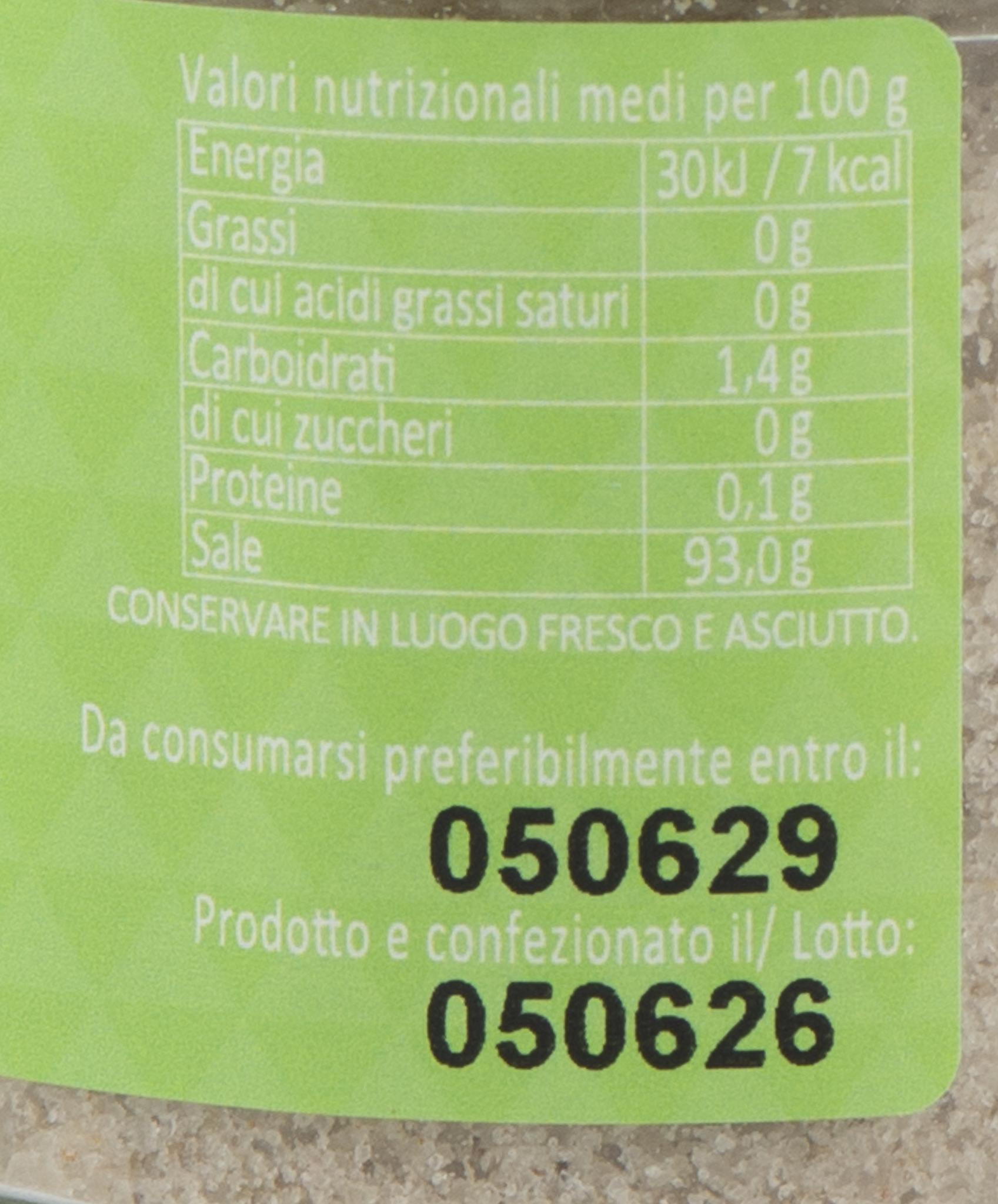 Sale Dolce di Cervia alla Salicornia di Salina "Salina di Cervia" – Luna Nuova Tartufi (3)