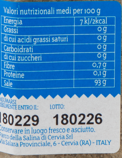 Sale Dolce di Cervia alle Erbe Aromatiche per Pesce "Salina di Cervia" – Luna Nuova Tartufi (3)