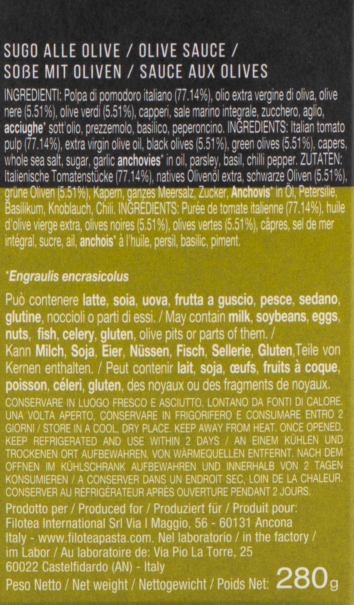 Sugo alle Olive "Filotea" – Luna Nuova Tartufi (3)