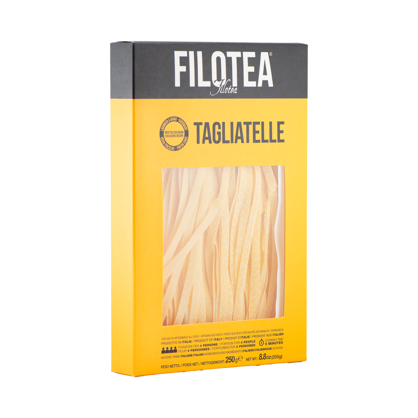 Tagliatelle all'Uovo Ricetta Esclusiva "Filotea" – Luna Nuova Tartufi