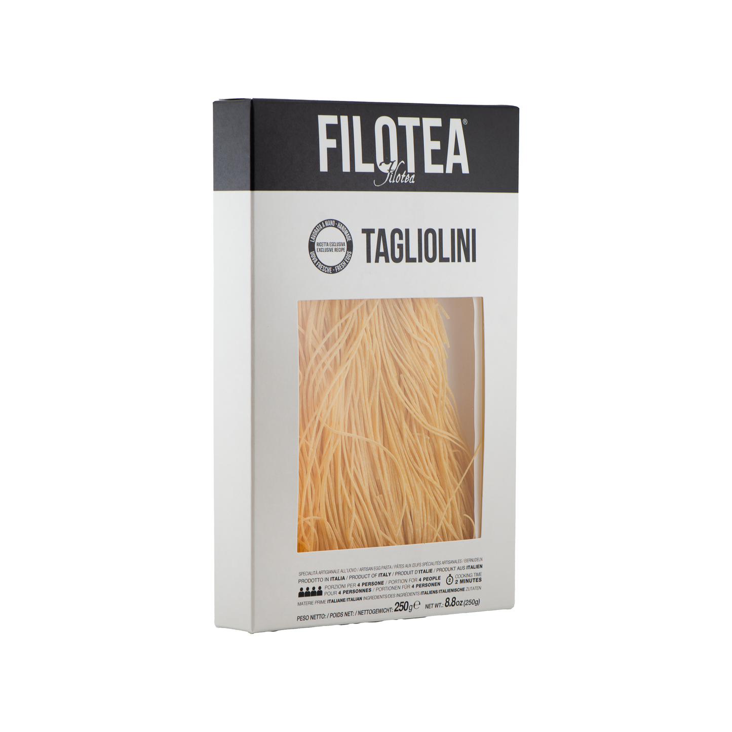 Tagliolini all'Uovo Ricetta Esclusiva "Filotea" – Luna Nuova Tartufi
