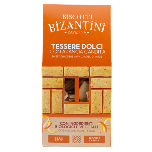 Tessere Dolci all'Arancia Candita Bio confezione – Luna Nuova Tartufi