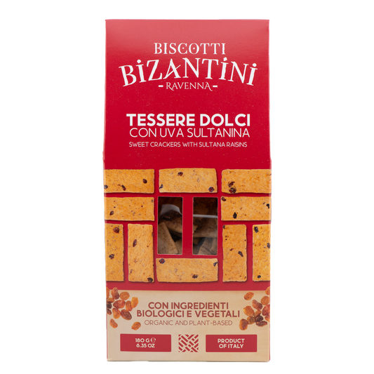 Tessere Dolci all'Uva Sultanina Bio confezione – Luna Nuova Tartufi