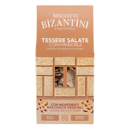 Tessere Salate alle Mandorle Bio confezione – Luna Nuova Tartufi