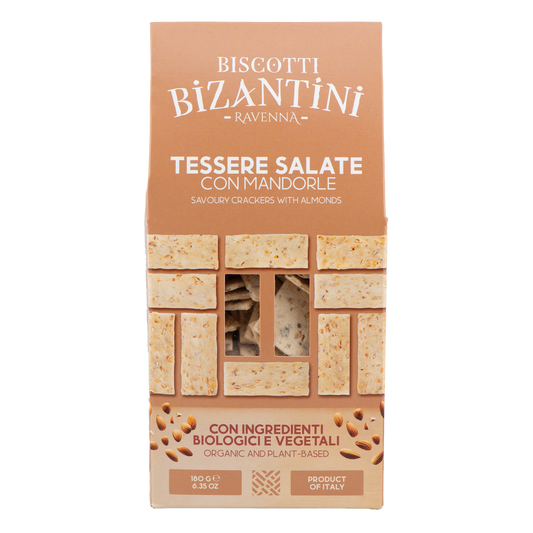 Tessere Salate alle Mandorle Bio confezione – Luna Nuova Tartufi