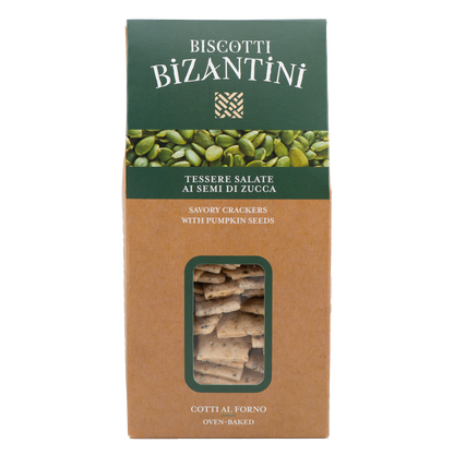 Tessere Salate ai Semi di Zucca Bio confezione – Luna Nuova Tartufi